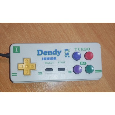 Джойстик Dendy Subor серый 5 пин