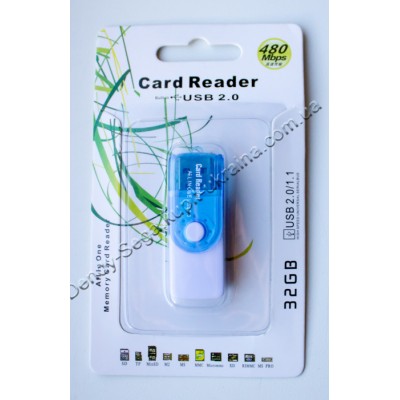 Картридер MicroSD (10 в 1)