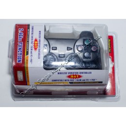 Джойстик беспроводной для ПК, PS2 2,4G (красный бокс) Джойстик беспроводной для ПК, PS2 2,4G (красный бокс)