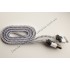 Кабель USB для IPHONE 4 в оплетке (1,2 м) Кабель USB для IPHONE 4 в оплетке (1,2 м)