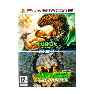 Диск PS-2 (2 в 1) Turok Evolution/ Jurassic the Hunted