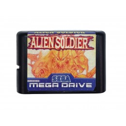 Картридж Сега Alien Soldier Картридж Сега Alien Soldier