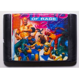 Картридж Сега Streets of Rage 2