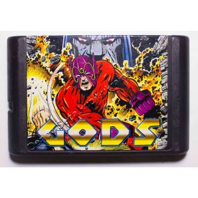 Картридж Sega Mega Drive 16 bit Gods