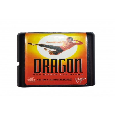 Картридж Sega Mega Drive 16 bit Brace Lee Картридж Sega Mega Drive 16 bit Brace Lee