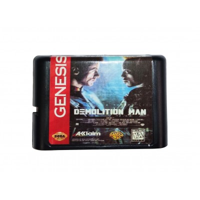 Картридж Sega 16 bit Demolition Man (Разрушитель) 