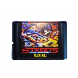 Картридж Сега Streets of Rage (Bare Knuckle) Уличные бои