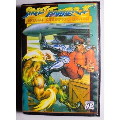 Картридж Sega Mega Drive 16 bit Street Fighter 2 (в коробке)