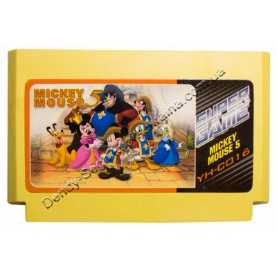 Картридж Dendy 8 bit Mickey Mouse 5