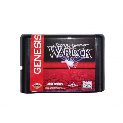 Картридж Sega 16 bit Warlock (Чернокнижник)