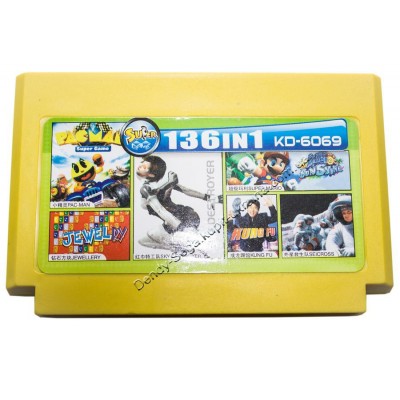 Картридж Dendy 8 bit Super Mario/Tetris/Sky Destroyer/Kung Fu Картридж Dendy 8 bit Super Mario/Tetris/Sky Destroyer/Kung Fu
