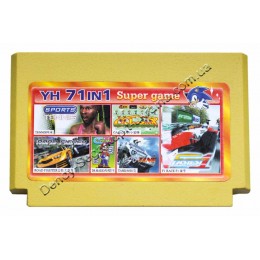 Картридж денди (71 в 1) Tank 90/ Dr Mario/ Road Fighter