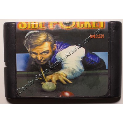 Картридж Sega Mega Drive 16 bit Side Pocket (Бильярд)