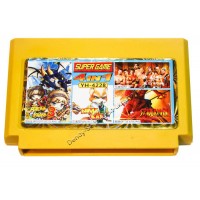 Картридж денди Adventure Island-3/ Ninja Cat/ Spiderman/ WWF-3