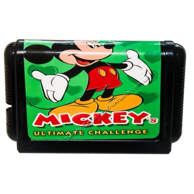 Картридж Sega 16 bit Mickeys (Микки Маус)