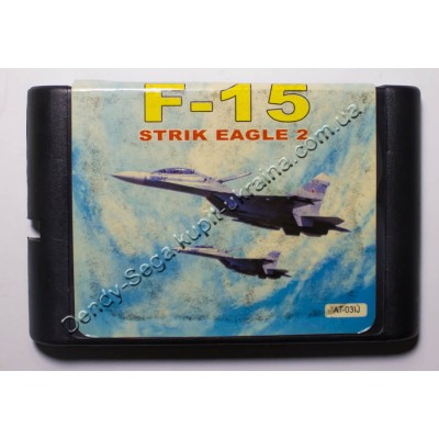 Картридж Sega Mega Drive 16 bit F15 Strik Eagle 2