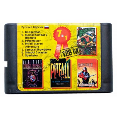Картридж Sega 16 bit MK-3-U/ BoogerMan/ Shinobi 3 Master Картридж Sega 16 bit MK-3-U/ BoogerMan/ Shinobi 3 Master