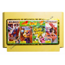 Картридж денди Chip Dail 2/ Adventure Island/ Mortal Combat 4/ Ferrari Картридж денди Chip Dail 2/ Adventure Island/ Mortal Combat 4/ Ferrari