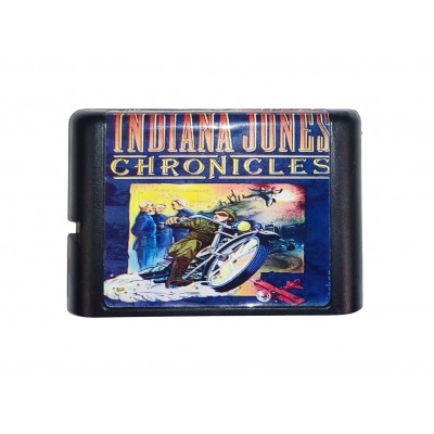 Картридж Sega Mega Drive 16 bit Indiana Jons Chronicles Картридж Sega Mega Drive 16 bit Indiana Jons Chronicles