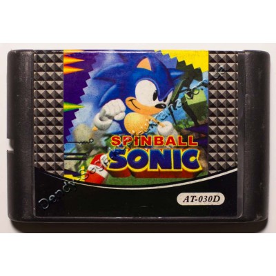 Картридж Sega Mega Drive 16 bit Sonik Spinbal (Соник Спинбел)