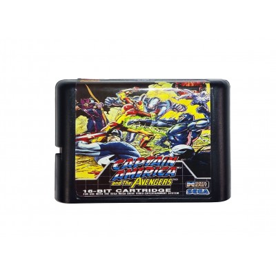 Картридж Sega 16 bit Capitan America (Капитан Америка) 