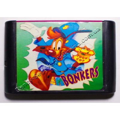 Картридж Sega Mega Drive 16 bit Bonkers