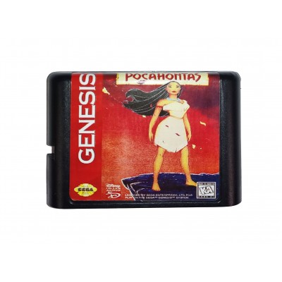 Картридж Sega Mega Drive 16 bit Pocahontas