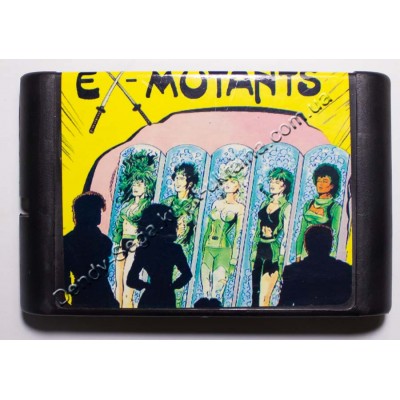 Картридж Sega Mega Drive 16 bit X-Mutants