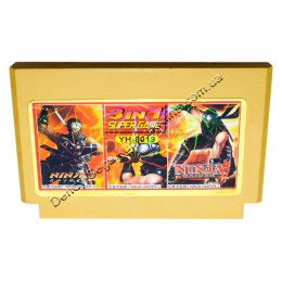 Картридж денди Ninja Gaiden 1-2-3