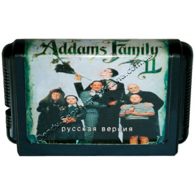 Картридж Sega 16 bit Addams Family Values (Семейка Адамс) Картридж Sega 16 bit Addams Family Values (Семейка Адамс)
