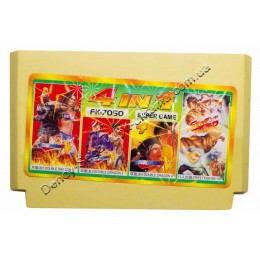 Картридж денди Double Dragon 2+3+4/ Street Fighter 12