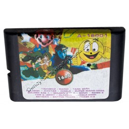 Картридж Сега 16 в 1 Tanki (Dendy)/ Super Mario (Dendy) Картридж Сега 16 в 1 Tanki (Dendy)/ Super Mario (Dendy)
