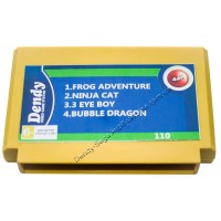 Картридж денди 3 Eye Boy/ Ninja Cat/ Frog Adventure/ Bubble Dragon-1
