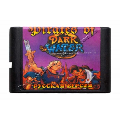 Картридж Sega 16 bit Pirates of Dark Water (Пираты Темной Воды)