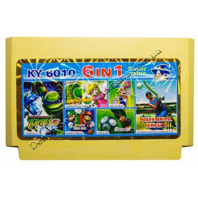 Картридж Dendy 8 bit Turtles 3, Adventure Island, Dr Mario, Mario Bros, Soccer, Cricket Картридж Dendy 8 bit Turtles 3, Adventure Island, Dr Mario, Mario Bros, Soccer, Cricket