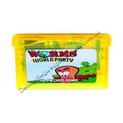 Картридж Game Boy (GBA) Worms