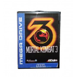 Картридж Сега Mortal Kombat 3 (в коробке)