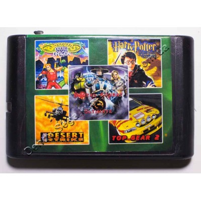 Картридж Sega 16 bit 5 в 1 MK-3:U/ Battletoads-2: Double Dragon Картридж Sega 16 bit 5 в 1 MK-3:U/ Battletoads-2: Double Dragon