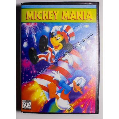 Картридж Sega Mega Drive 16 bit Mickey Mania