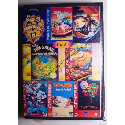Картридж Sega  (в коробке) Rockn Roll Racing/ Prince of Persia