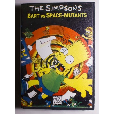 Картридж Sega Mega Drive 16 bit Simsons Kristys fun House (Симпсоны)