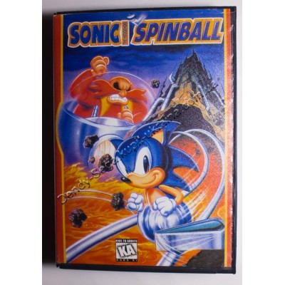 Картридж Sega Mega Drive 16 bit Sonik Spinbal (Соник Спинбел)