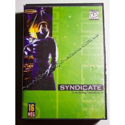 Картридж Sega Mega Drive 16 bit Syndicate
