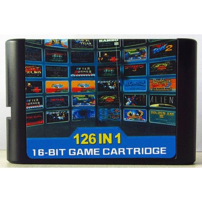 Картридж Sega Mega Drive 2 - 126 в 1 Картридж Sega Mega Drive 2 - 126 в 1