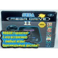 Сега Мега Драйв 2 (+5 встроенных игр в 368 вариантах)