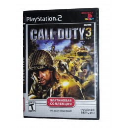 Call of Duty 3 — диск PlayStation 2 (Колл оф Дьюти 3)