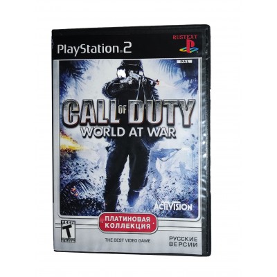 Call of Duty: World at War - Final Fronts — диск PlayStation 2 (Колл оф Дьюти: Ворлд эт Вар - Файнал Фронтс) Call of Duty: World at War - Final Fronts — диск PlayStation 2 (Колл оф Дьюти: Ворлд эт Вар - Файнал Фронтс)