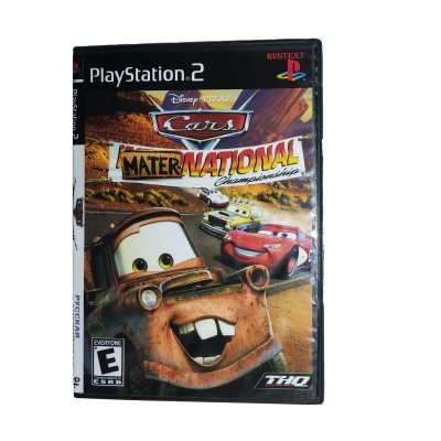 Cars Mater National Championship — диск PlayStation 2 (Карс Мэтр Нашенал Чемпионшип)