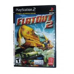 FlatOut 2 — диск PlayStation 2 (ФлэтАут 2)
