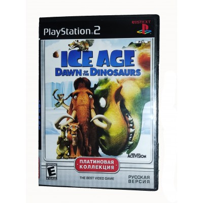 Ice Age 3: Dawn of the Dinosaurs — диск PlayStation 2 (Айс Эйдж 3: Дон оф зе Дайносорс)